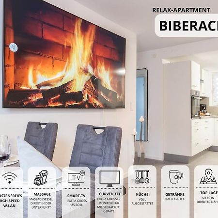 Relaxapartment 15 Massagesessel Smarttv Kueche Biberach an der Riss Exterior photo